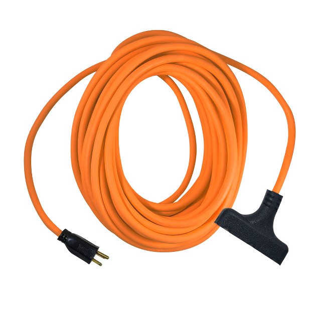 Usw 12 3 Orange Heavy Duty Triple Tap Extension Cords