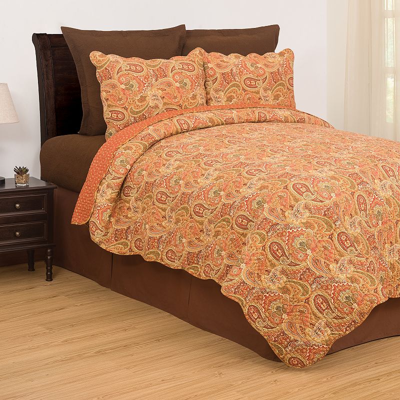 CandF Home Tangiers 3-Piece Quilt Set with Shams