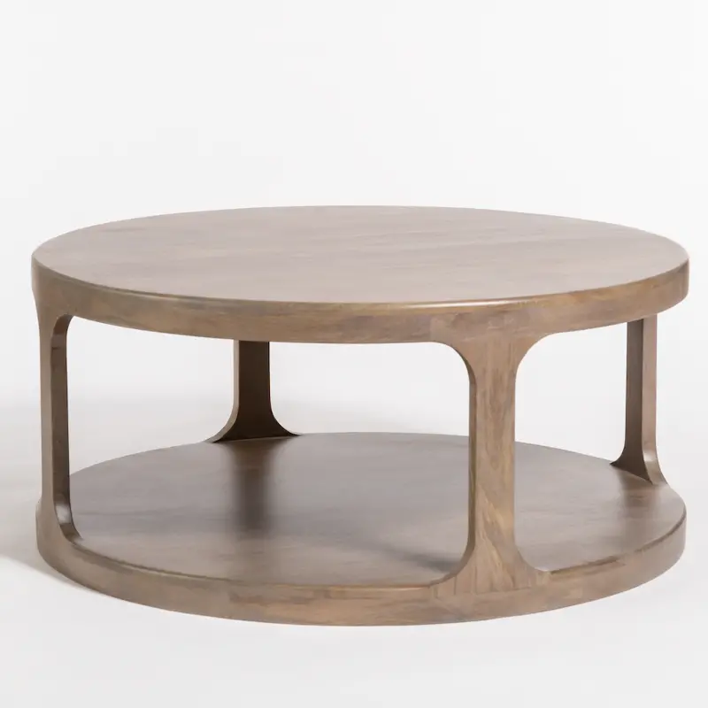 Mabel Misty Ash Round Coffee Table