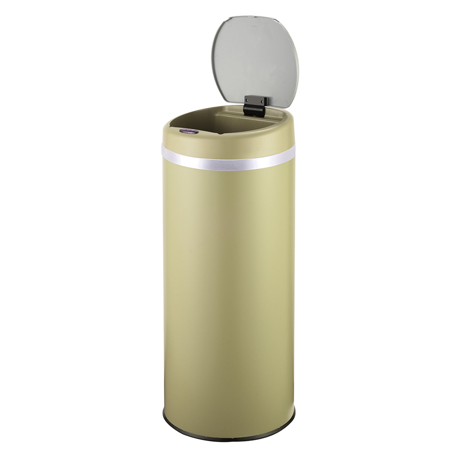 Totti 42L (11 Gallon) Champagne Rectangle Sensor Trash Can (no inner bucket， no active odor filter)