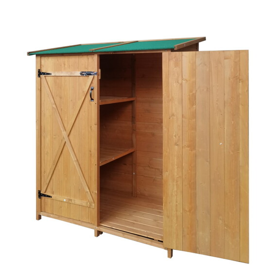 XWT011 WOODENSHED Natural for backyard garden big ...