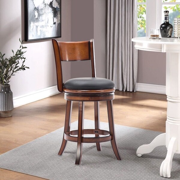 Palmetto 24-inch Swivel Stool