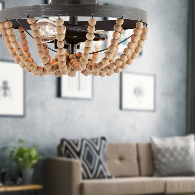 Doxon Boho Semi flush Mount Pendant Brown River Of Goods