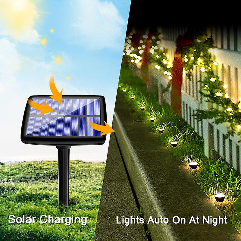 1-to-10 Led Solar Outdoor Lamp Ipx4 Waterproof Solar Light Garden Decoration Lamp Night Lamp For Garden Street Courtyard Lawn