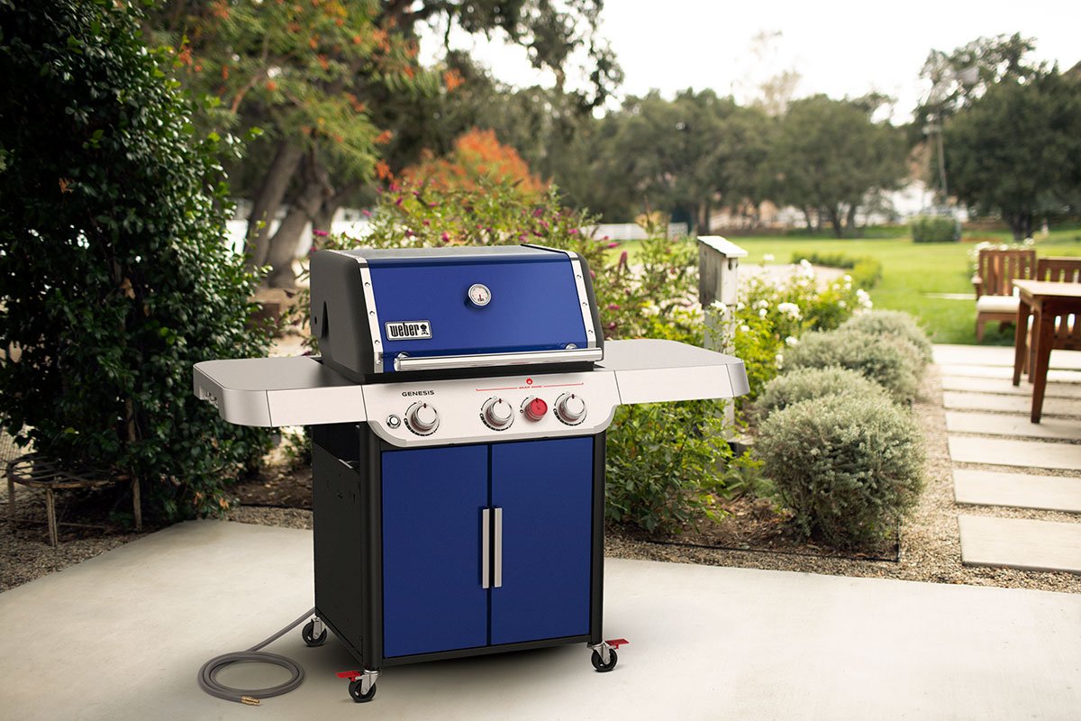 Weber GENESIS SP-E-325s Deep Ocean Blue Natural Gas Grill