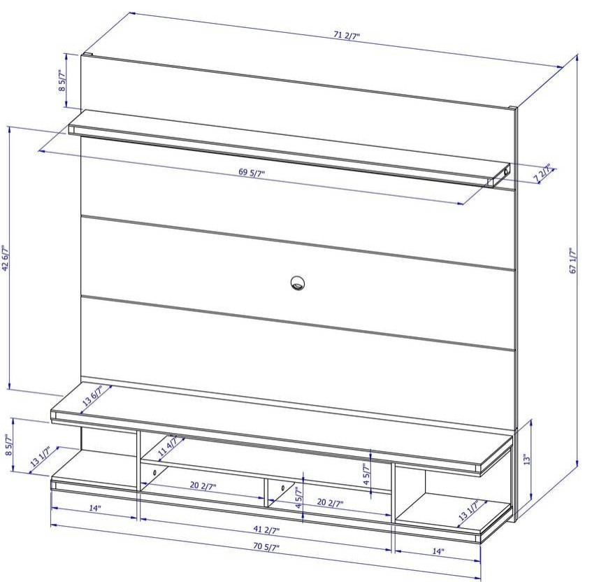 Utopia Floating  Entertainment Center   Transitional   Entertainment Centers And Tv Stands   by HedgeApple  Houzz