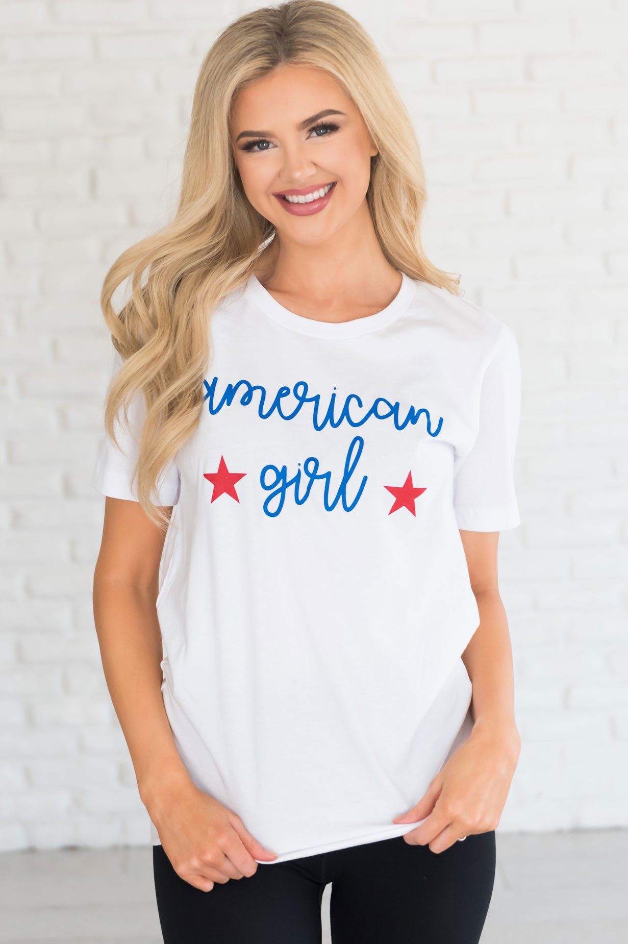 American Girl Modest Graphic Tee