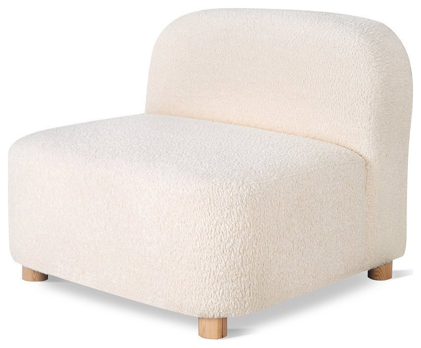 Circuit Armless Himalaya Cloud   Transitional   Armchairs And Accent Chairs   by Old Bones Co.  Studios  Houzz