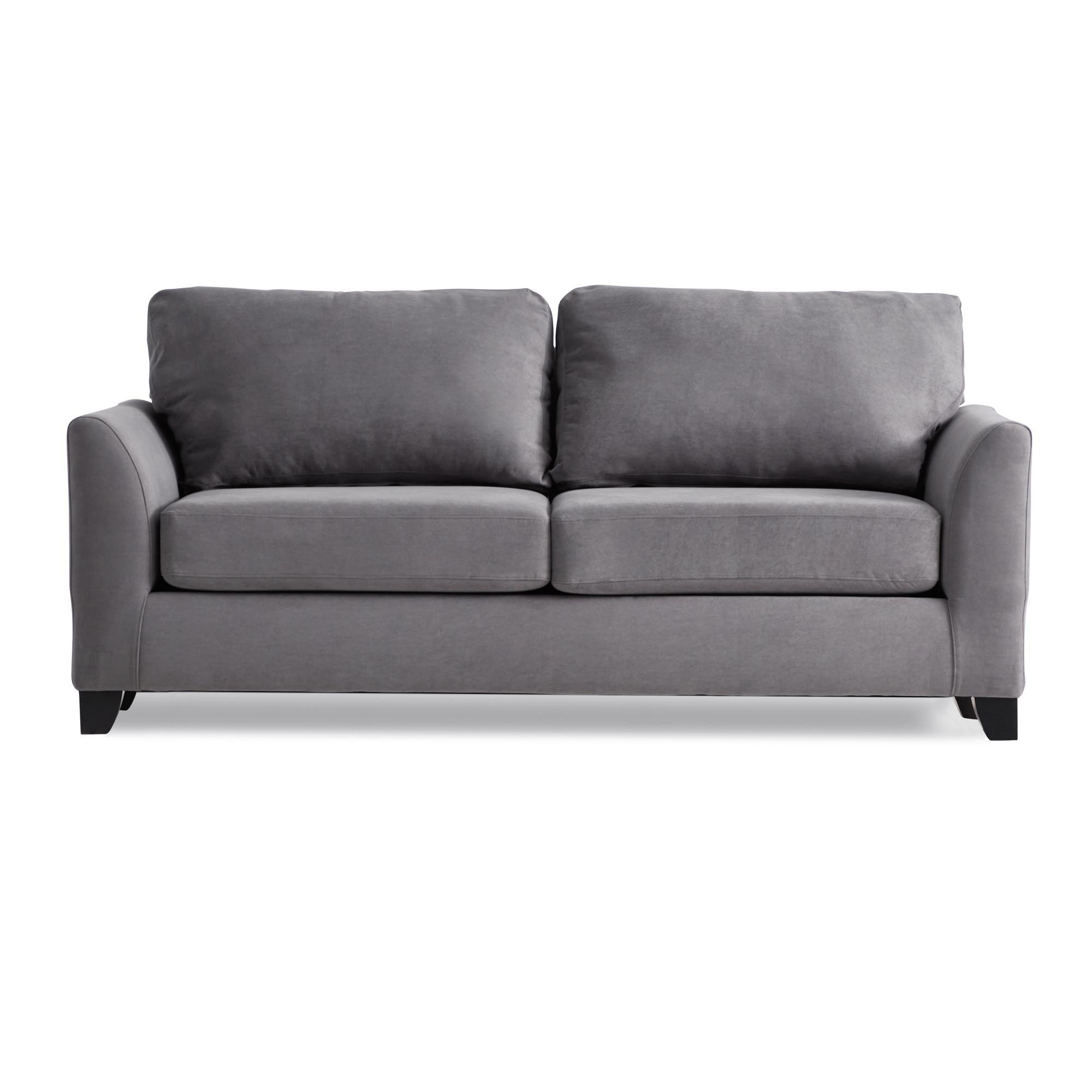 Gap Home Curved Arm Upholstered Sofa, Charcoal