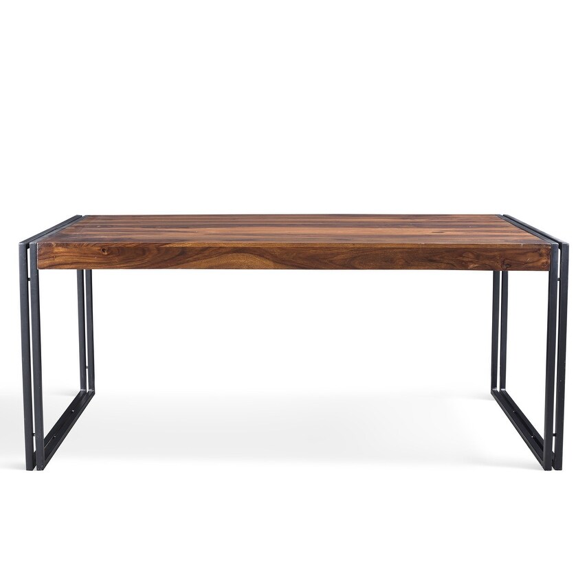 Timbergirl Handmade Reclaimed Sheesham Wood Dining Table (India)