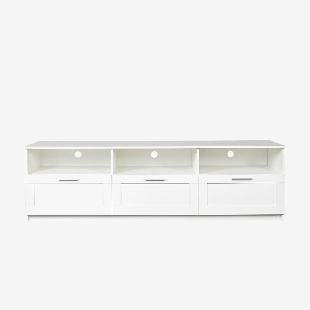 Modern minimalist TV cabinet 80 inch TV stand