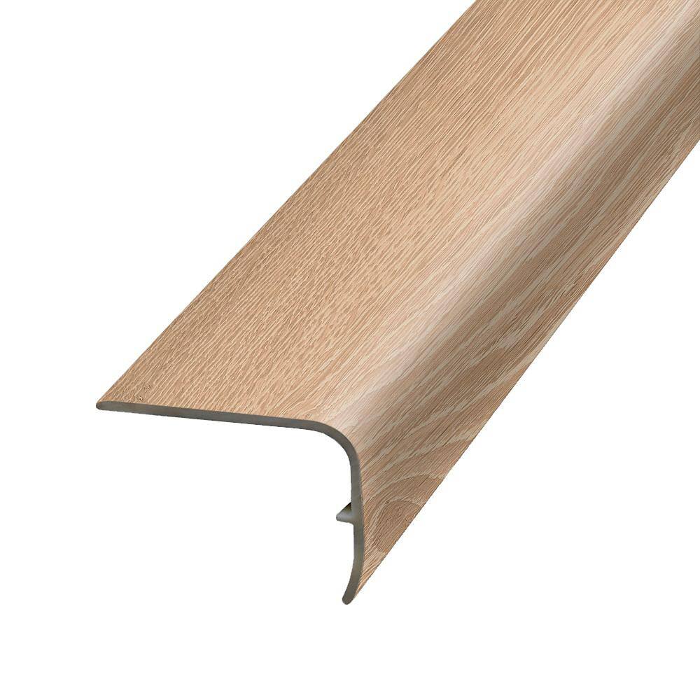 PERFORMANCE ACCESSORIES Wicker 1.32 in. Thick x 1.88 in. Wide x 78.7 in. Length Vinyl Stair Nose Molding VSNP-05731