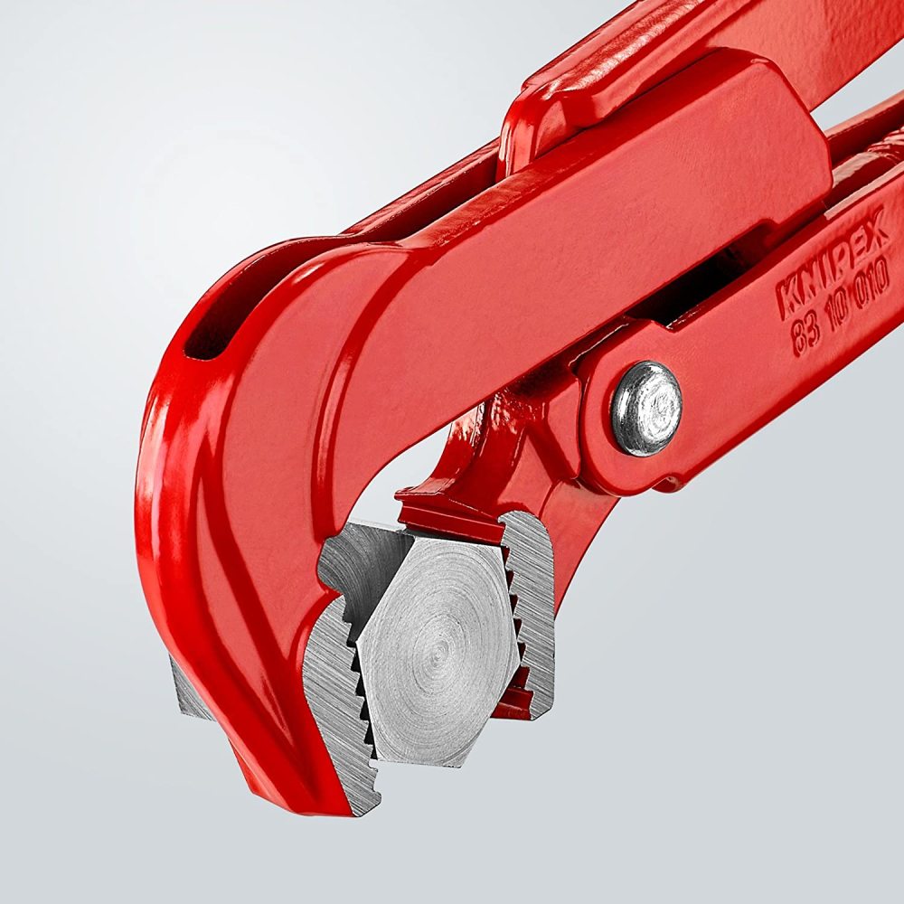 Knipex Pipe Wrench 90 Degree Angled 310 mm Swedish Pattern