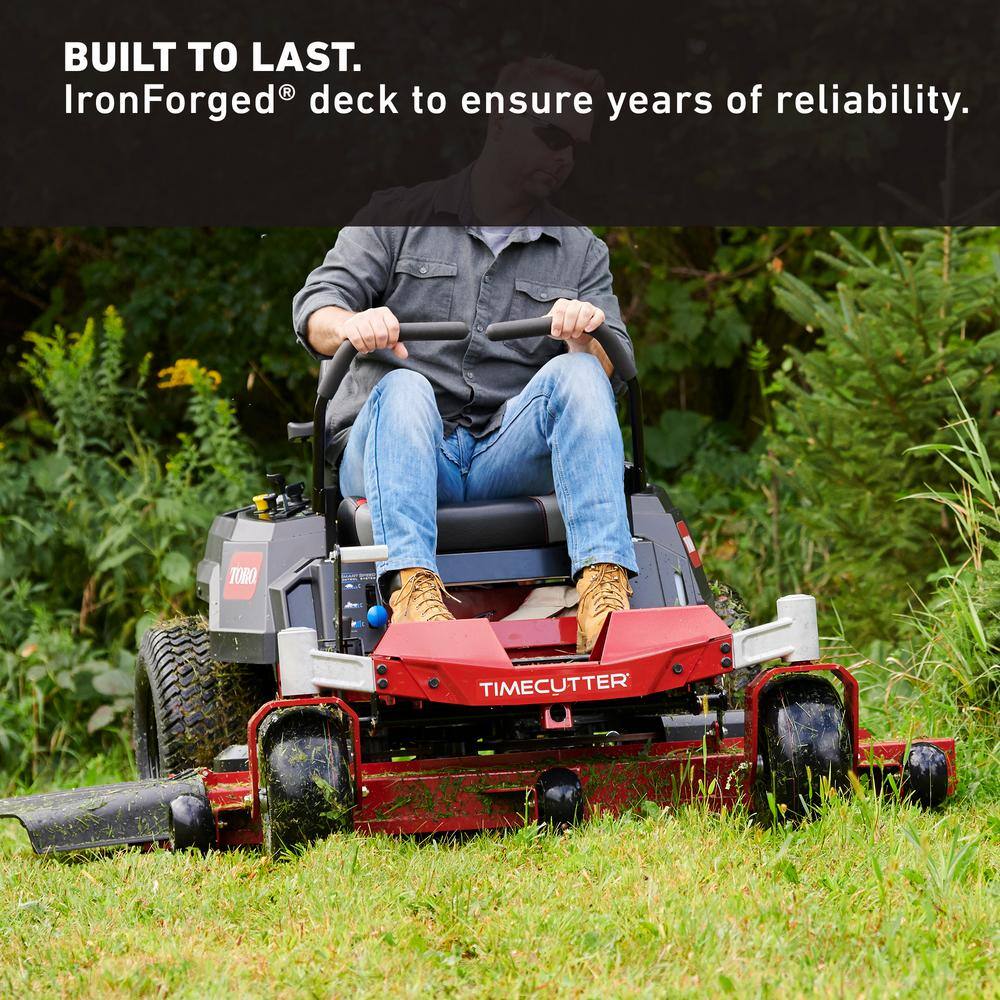 Toro TimeCutter 60 in. 24HP Kohler V-Twin Iron Forged Deck Zero Turn Riding Mower with Smart Speed 75762