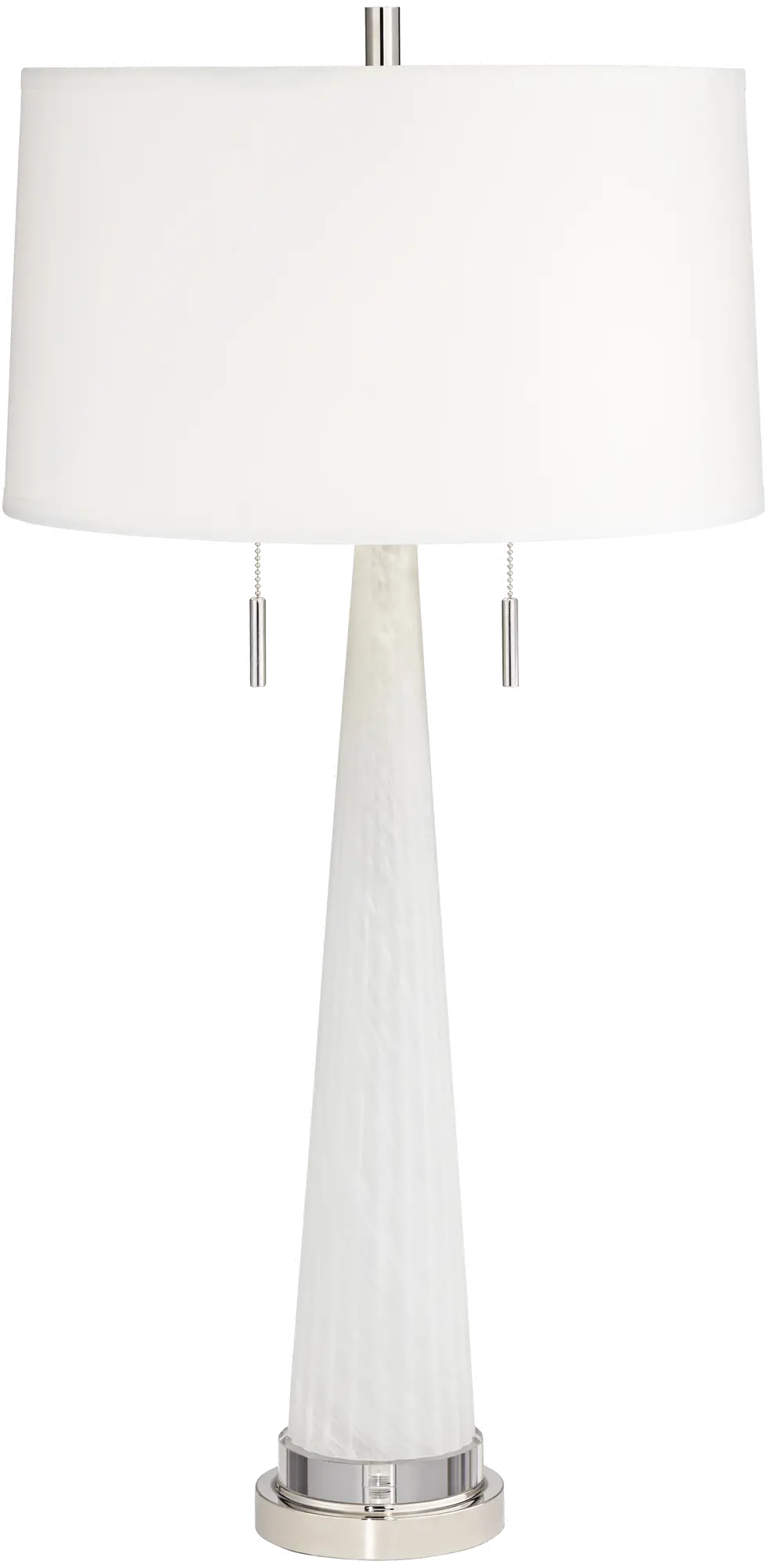 Zoe White Table Lamp