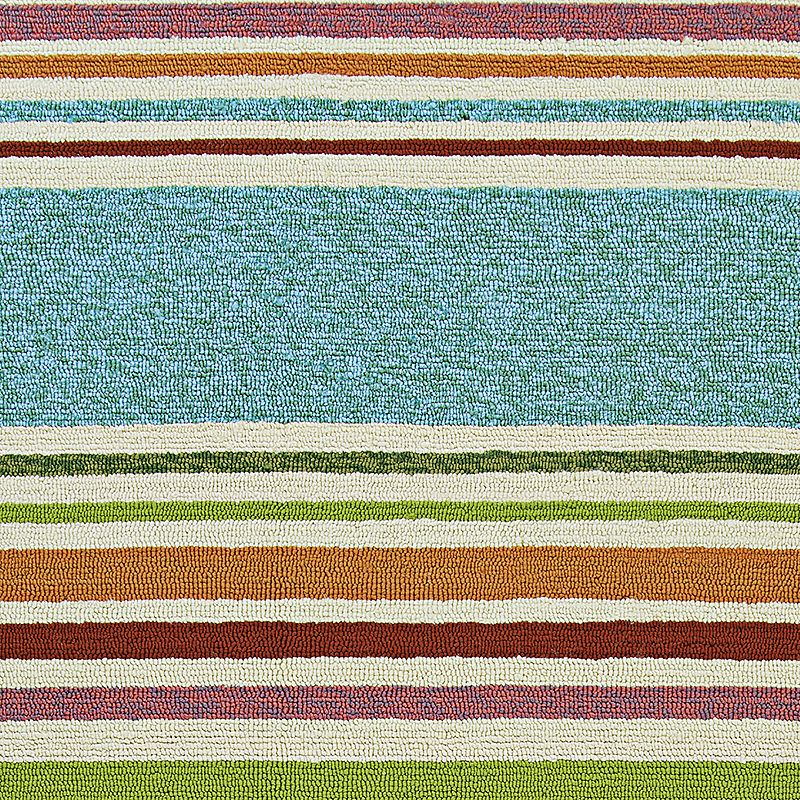 Couristan Covington Sherbet Striped Indoor Outdoor Rug