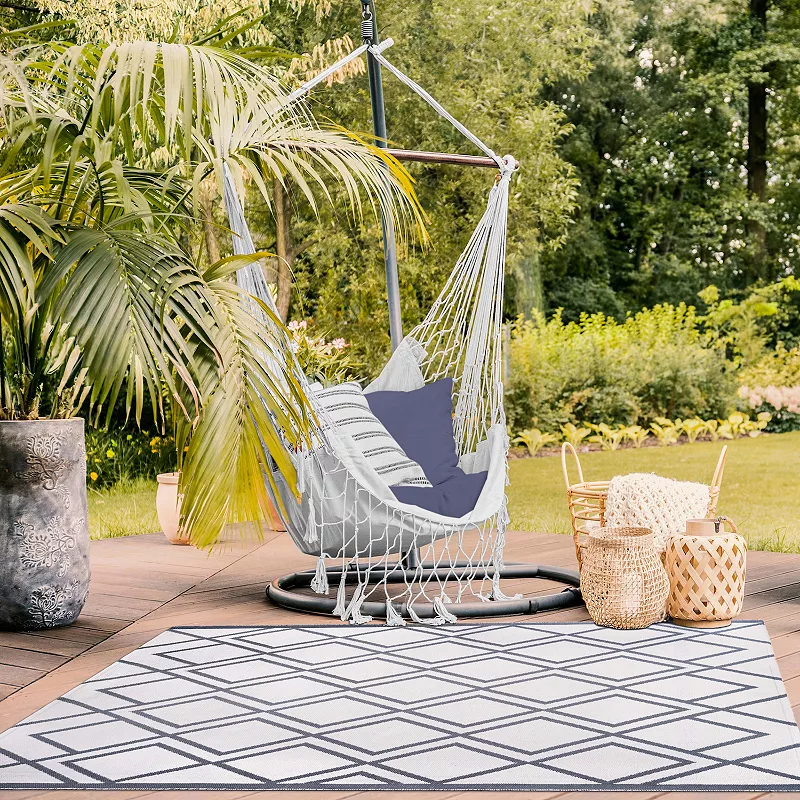 SUPERIOR Zig-Zag Reversible Indoor Outdoor Rug