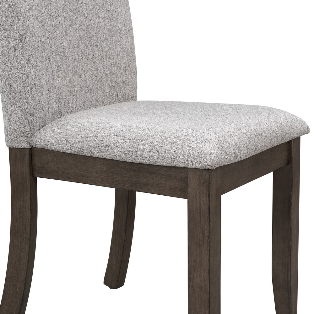 4 Piece Upholstered Wood Dining Chair