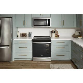 Whirlpool 6.4 cu. ft. Single Oven Electric Range with Air Fry Oven in Fingerprint Resistant Stainless Steel WEE745H0LZ