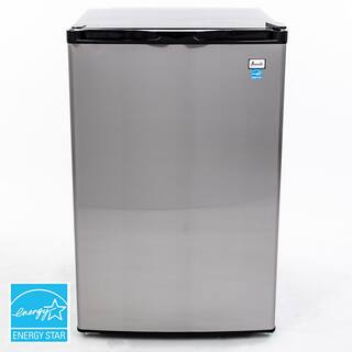 Avanti 4.5 cu. ft. Mini Fridge with Freezer in Stainless Steel RMX45B3S