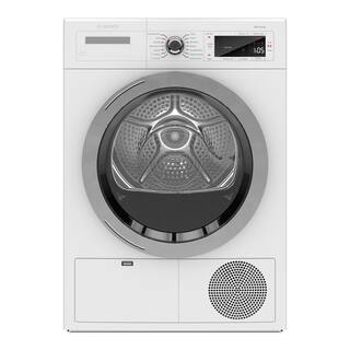 Bosch 800 Series 4 cu.ft. Ventless Compact Frontload Stackable Electric Dryer in White with Home Connect ENERGY STAR WTG865H4UC