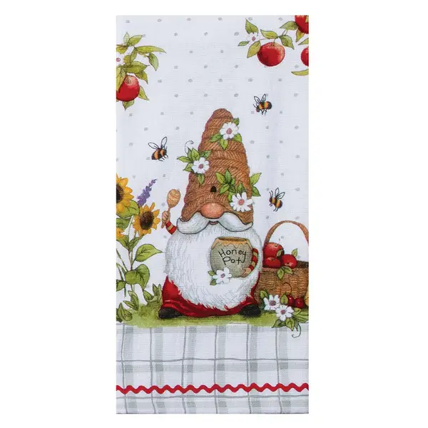 Kay Dee Designs Bee Gnome Dual Purpose Towel