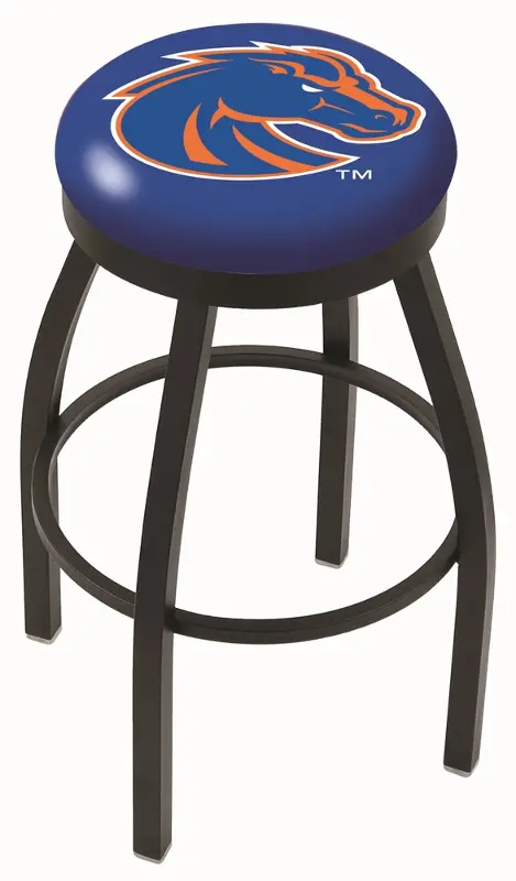 Black Swivel Counter Height Stool - Boise State