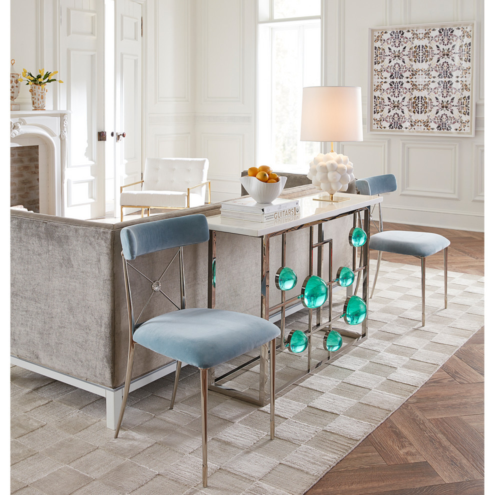 Globo Fretwork Console   Contemporary   Console Tables   by Jonathan Adler  Houzz