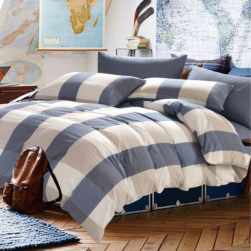 Serenta Buffalo Washed Cotton Duvet Cover Set