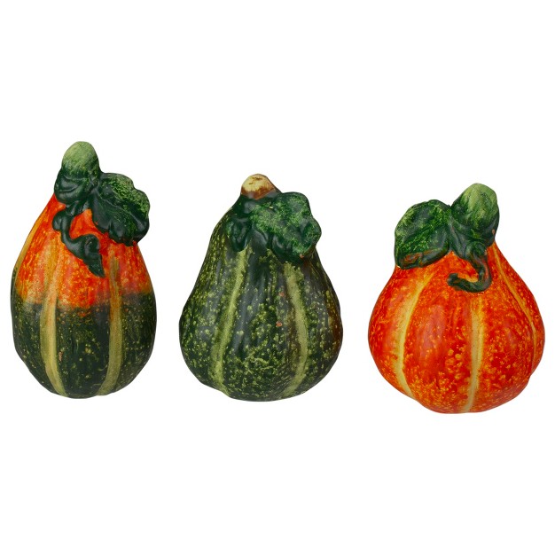 Northlight 6pc Fall Harvest Ceramic Pumpkins Decoration Set