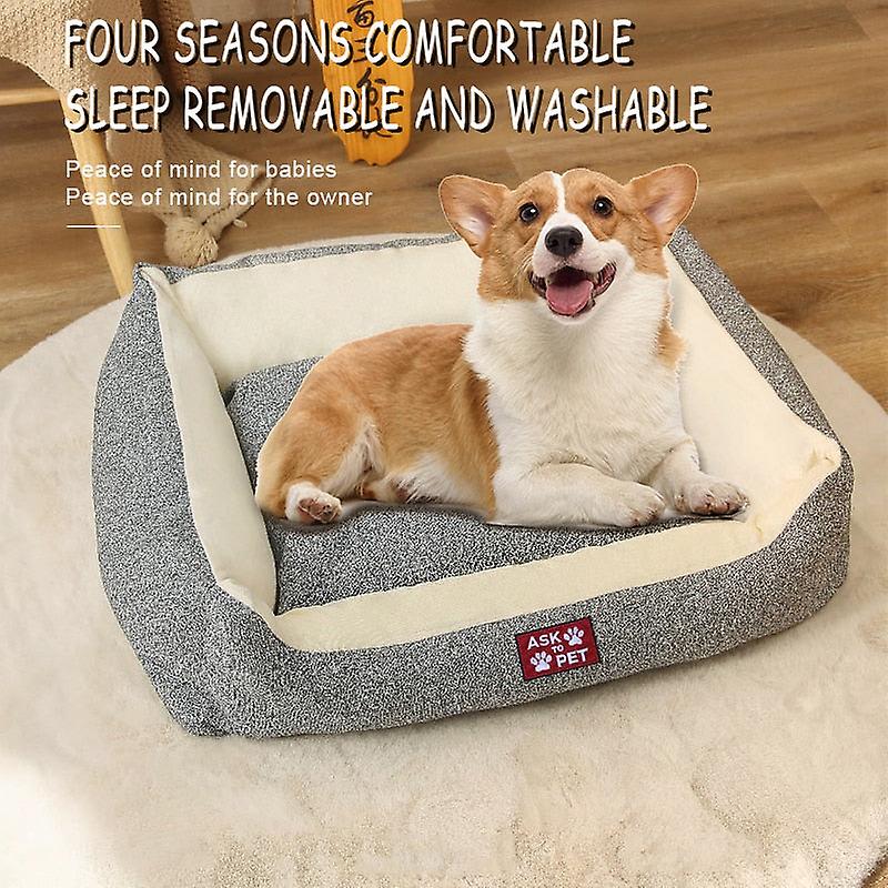 Four seasons soft dog bed