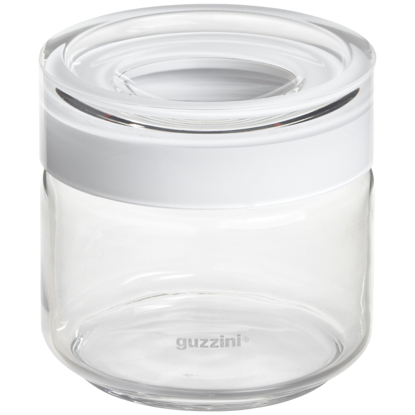 Grigio Glass Canisters by Guzzini