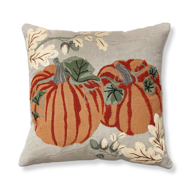 Tag Autumn Pumpkin Pillow