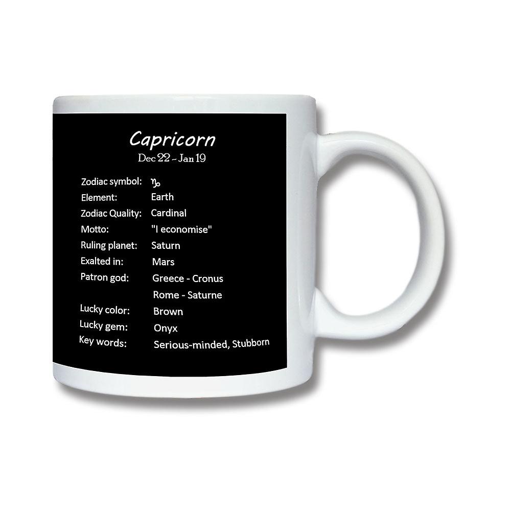 Zodiac Capricorn Mug