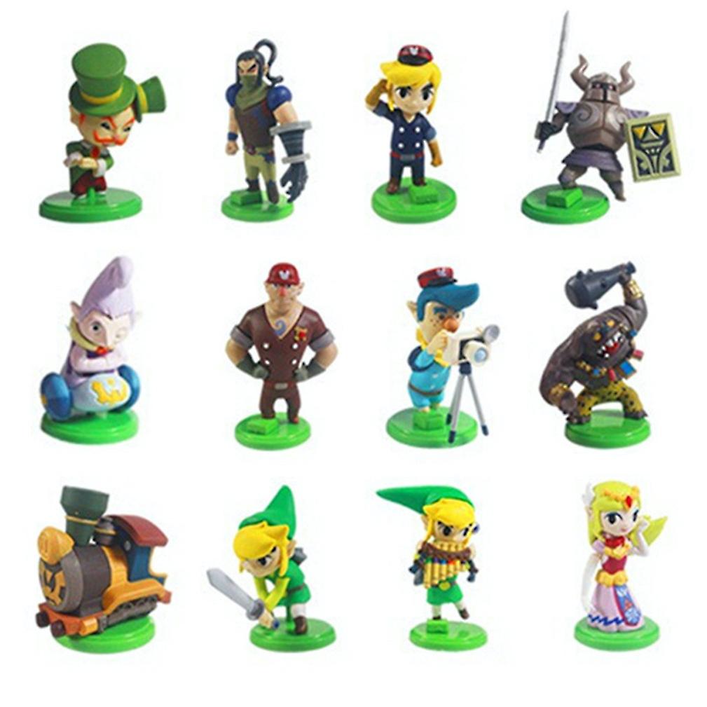 12pcs Legend Zelda Figure Toy Model