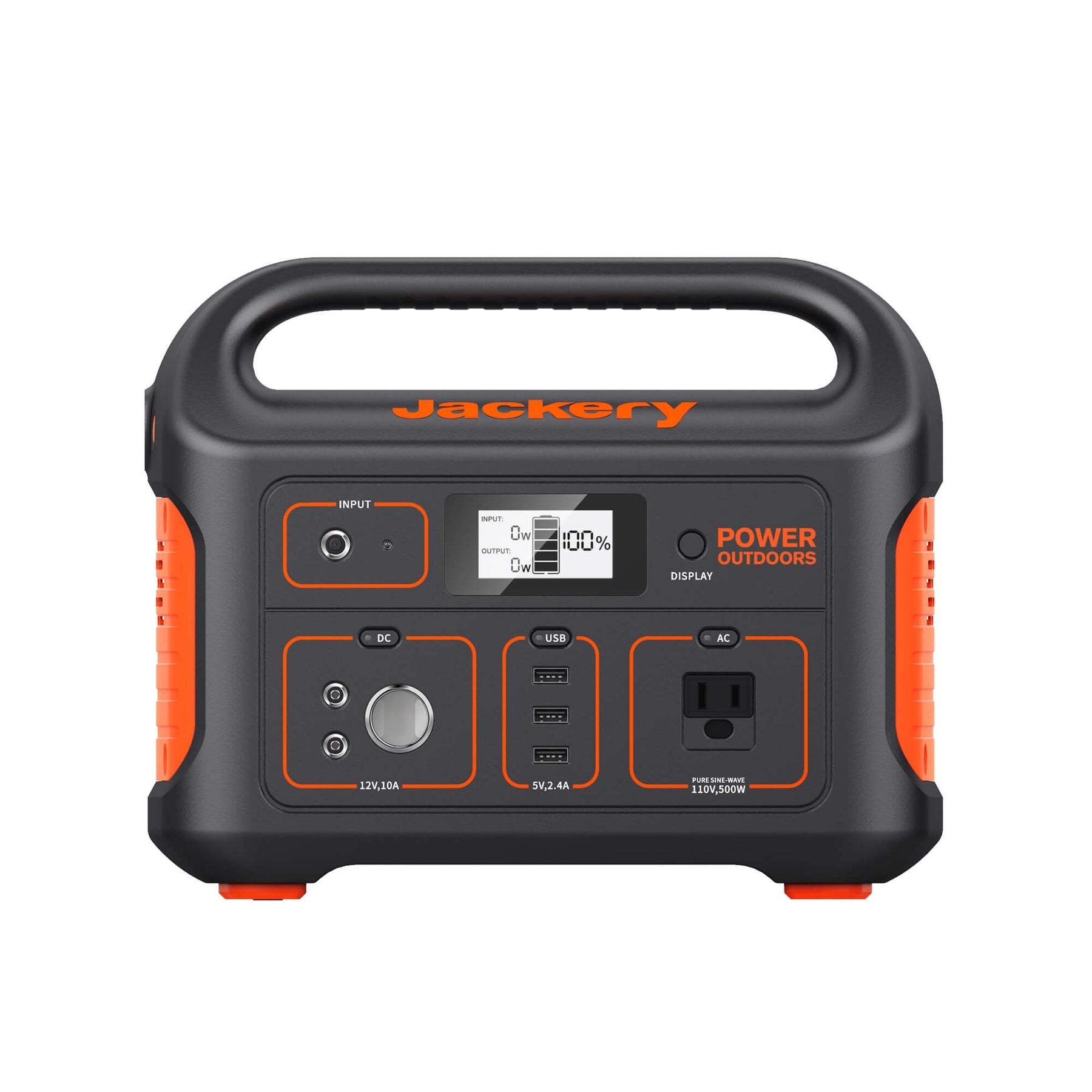 Jackery Explorer 550 Portable Power Station - For Outdoors, RV,  Camping, Hunting, Emergency Back Up