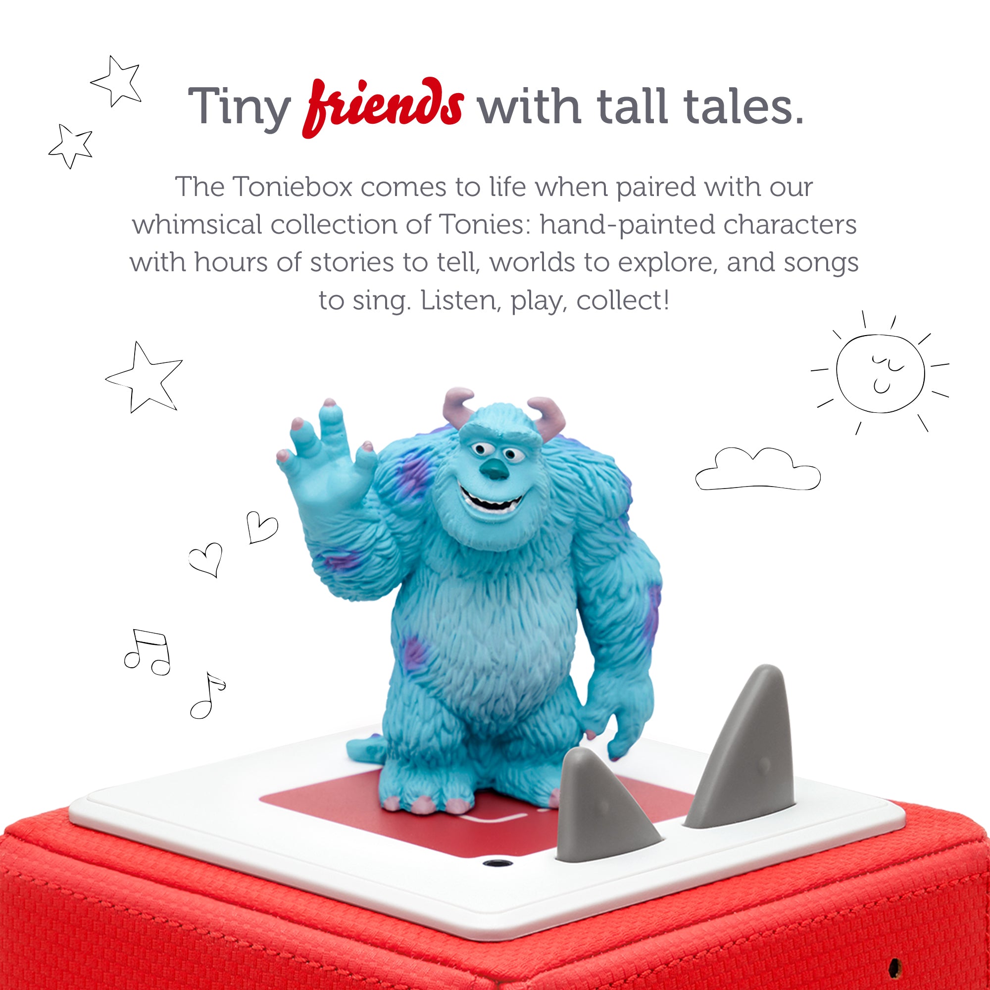 Tonies Sulley Audio Play Figurine from Disney's Monsters Inc.