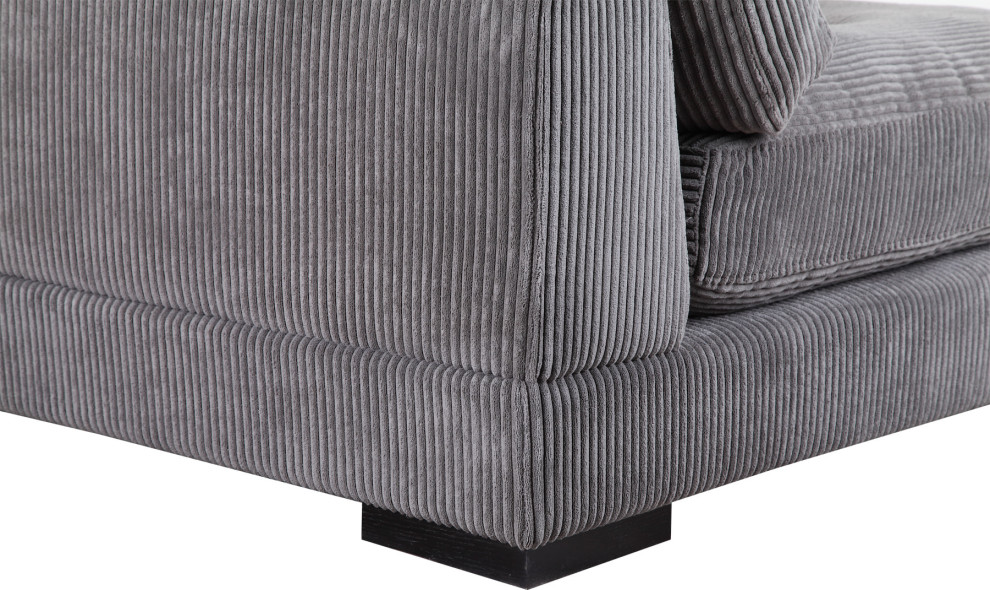 Tumble Slipper Chair   Transitional   Armchairs And Accent Chairs   by HedgeApple  Houzz