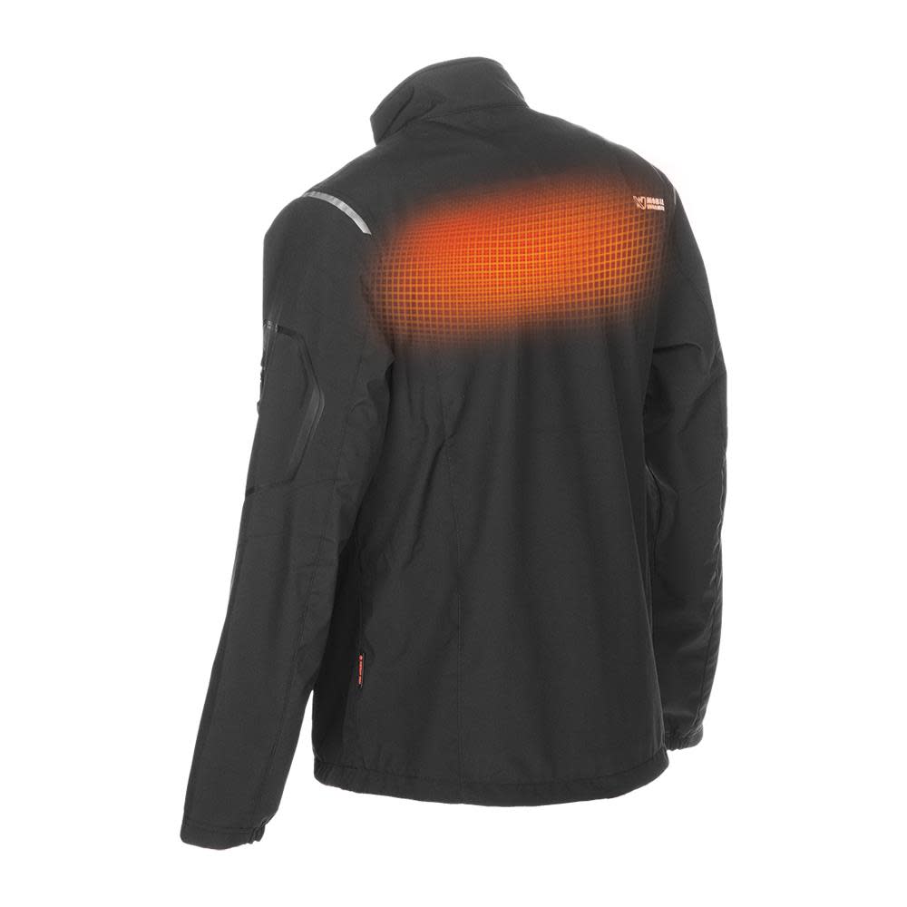 Alpine Bluetooth Heated Jacket 7.4 Volt Mens Black Small ;