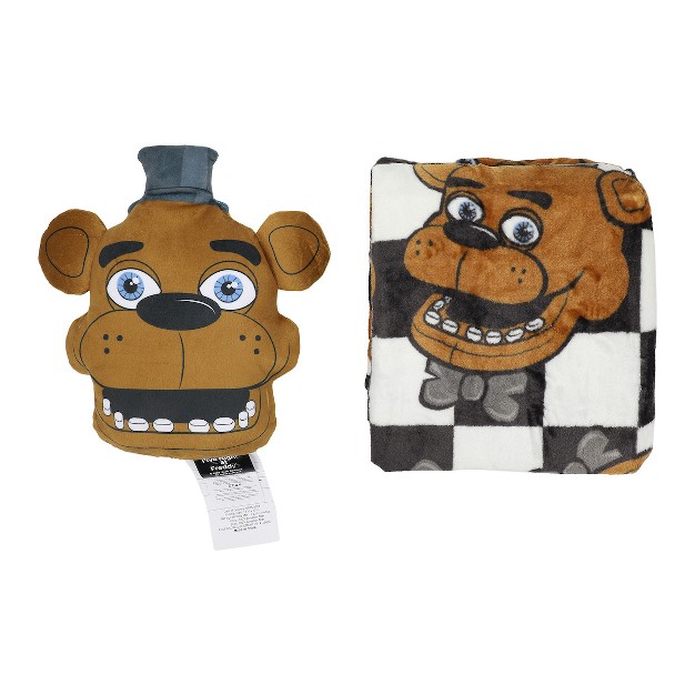 Five Nights At Freddy x27 s Throw Blanket And Pillow Set