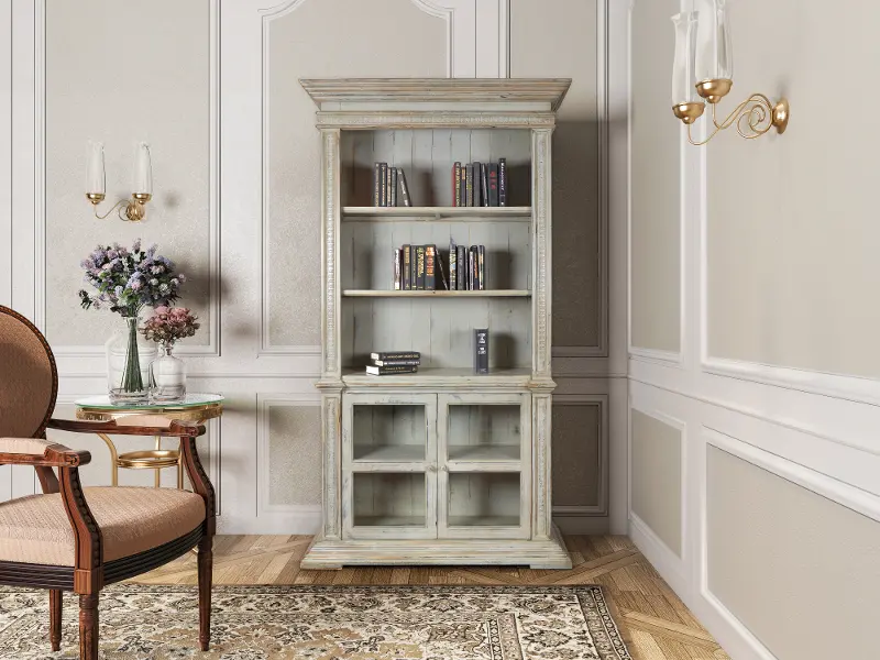 Palma Gray Bookcase