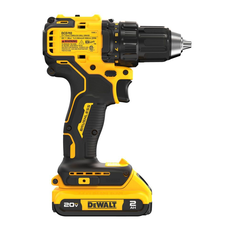 DEWALT 20V MAX* Brushless Cordless 1/2