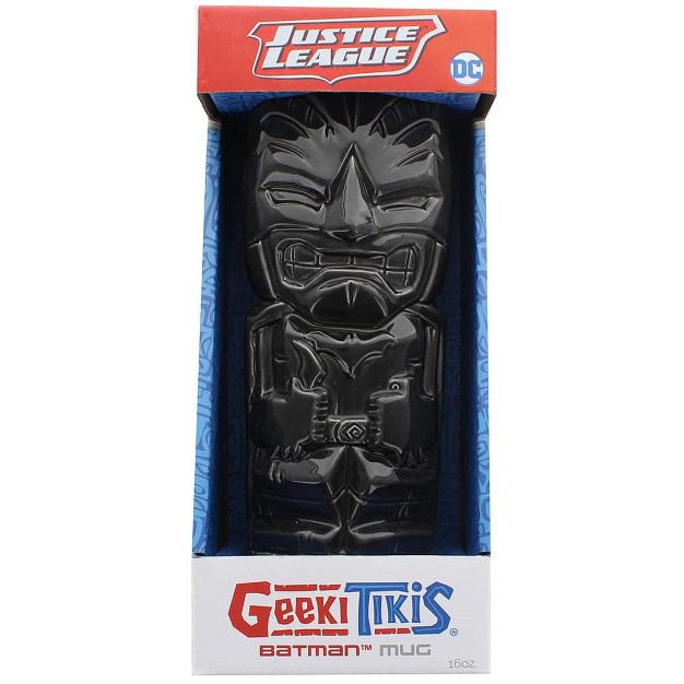 Beeline Creative Dc Comics Geeki Tikis Batman 16oz Ceramic Mug