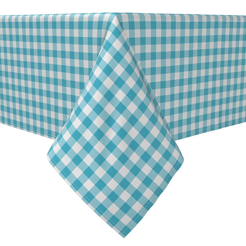 Square Tablecloth， 100% Cotton， 60x60， Plaid 20