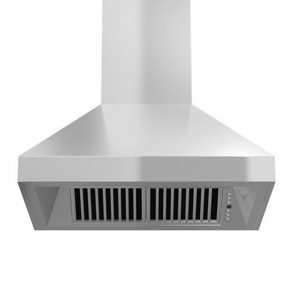 ZLINE Ducted Wall Mount Range Hood with Dual Remote Blower