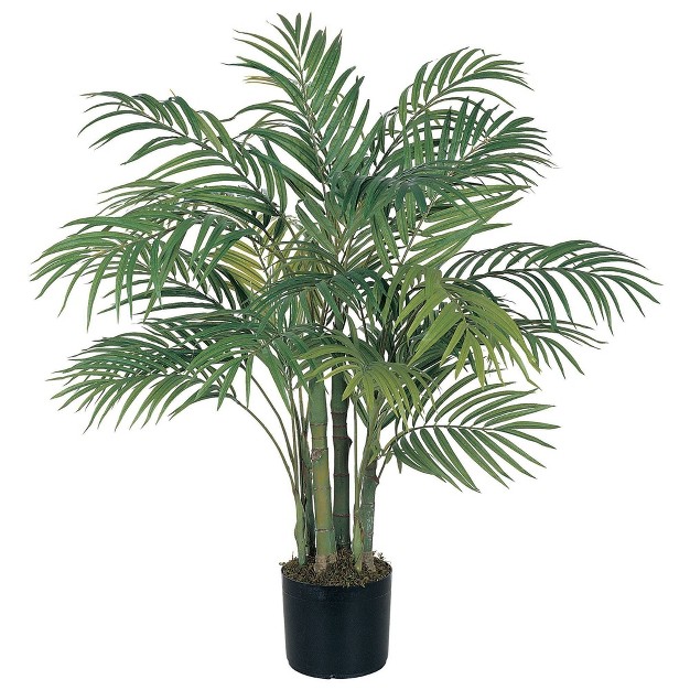 Nearly Natural 3' Areca Silk Palm Tree