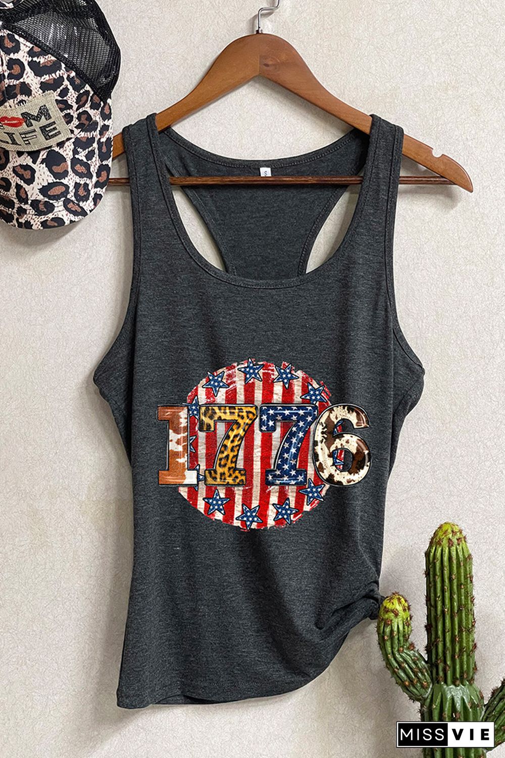 1776 Independence Day Date Year Tank Top