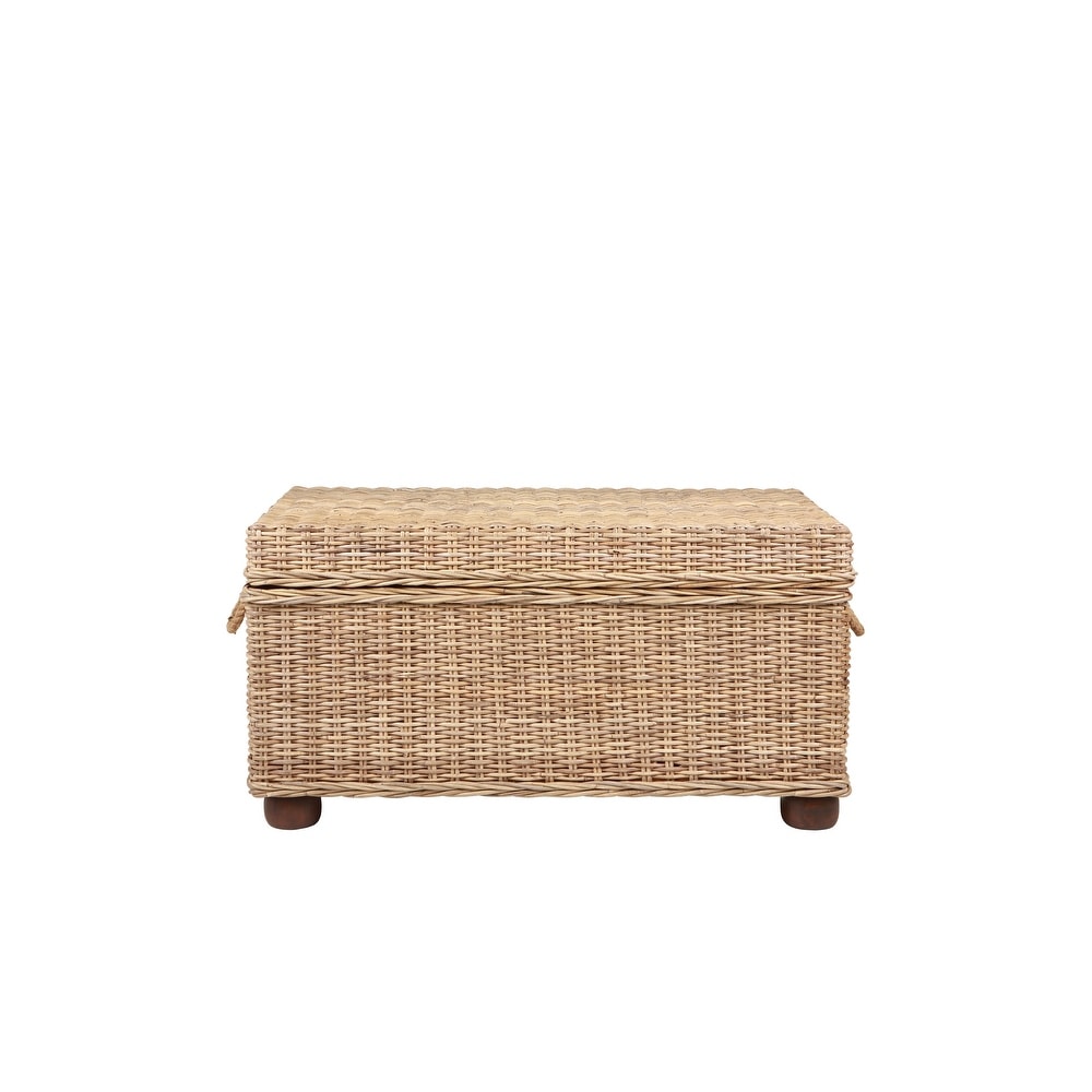 Bauer Kubu Rattan Storage Trunk