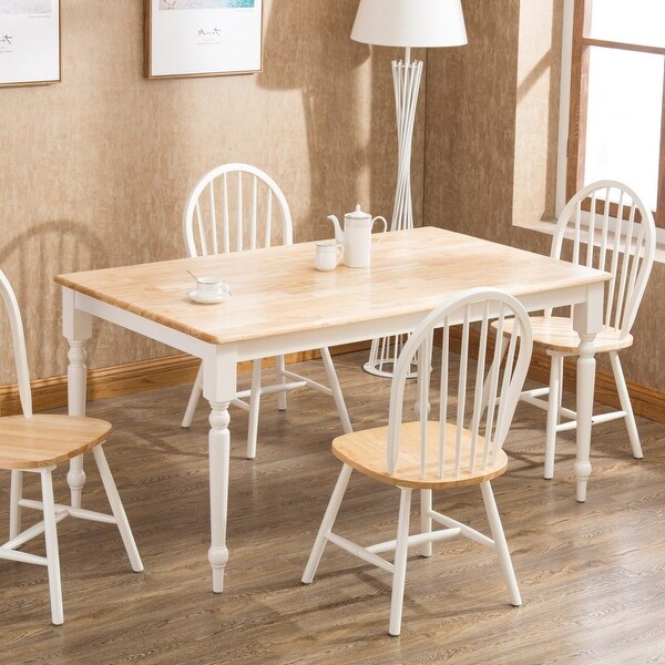 Windsor Farmhouse 5-Piece Dining Set