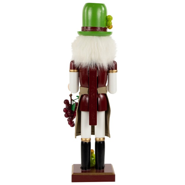 Green And Red Wine With Grapes Christmas Nutcracker